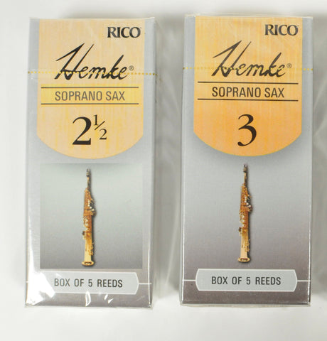 Hemke Soprano Saxophone Reeds - Box of 5