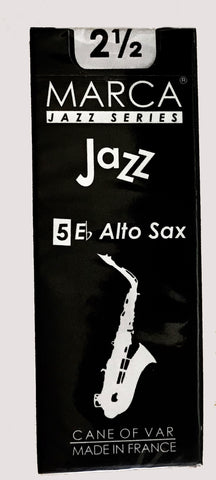 MARCA Jazz Filed Alto Saxophone Reeds Box of 5