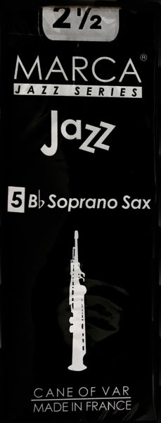 Marca Jazz Filed Soprano Saxophone Reeds - Box of 5