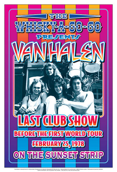 Van Halen Last Club Show at the Whisky-A-Go-Go