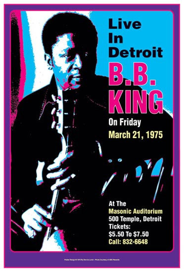 BB King Poster