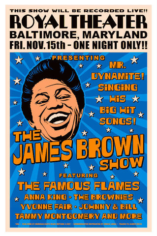 James Brown  15x23