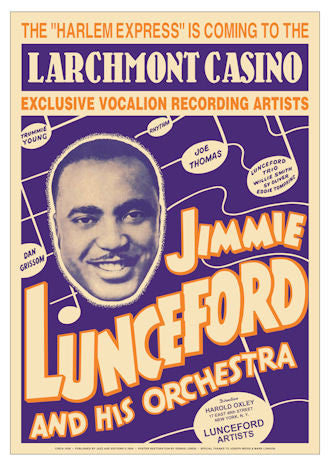 Jimmie Lunceford and His Orchestra Poster